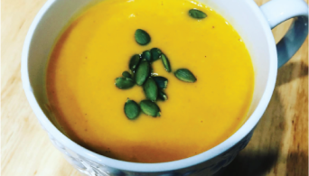 BUTTERNUT COCONUT CURRY SOUP